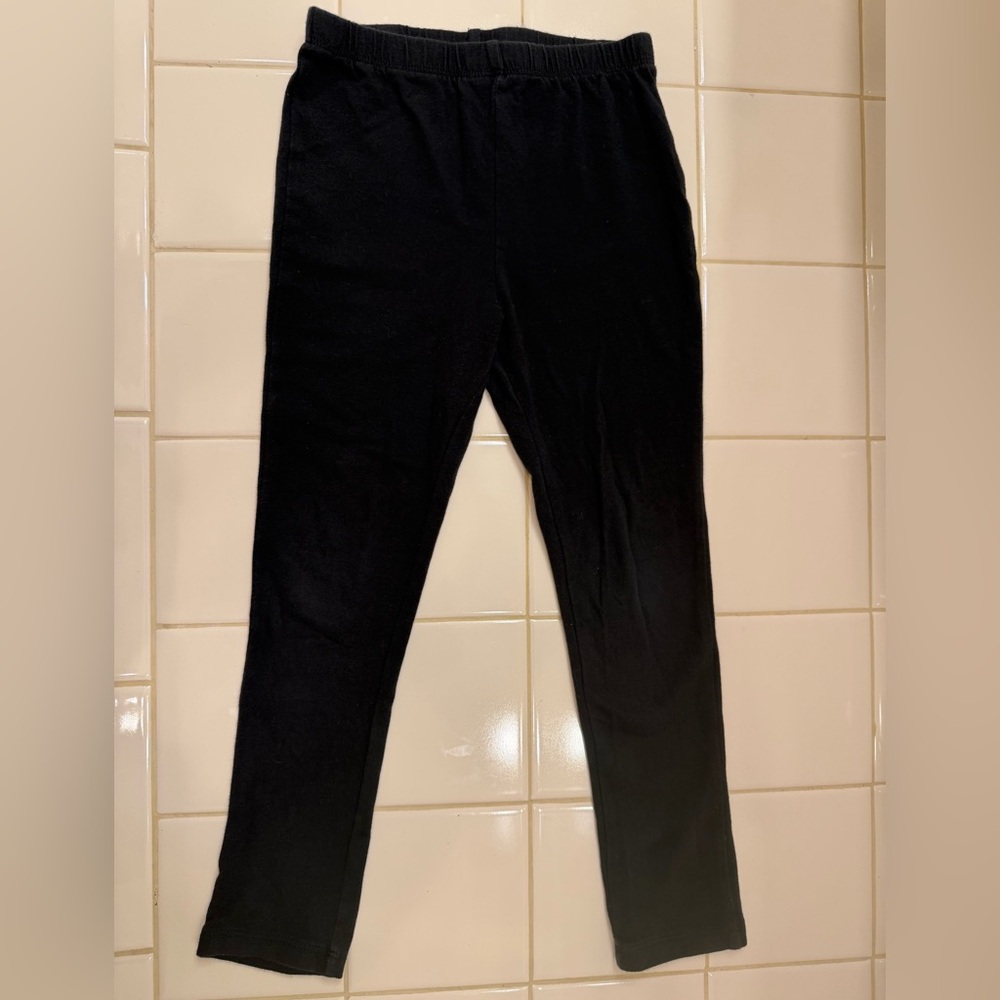Flapdoodles Black Leggings for Girls, size 5